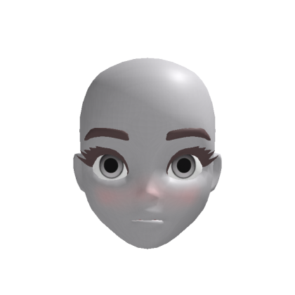 Stylized Female Character Head