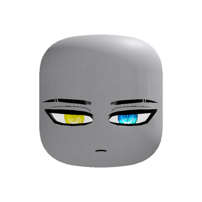 (Animated) Yellow and Blue Heterochromia