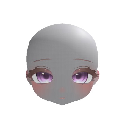 Shy Dreamy Anime Girl Face
