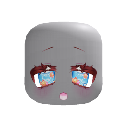 (animated) excited taiyaki anime eyes in blue
