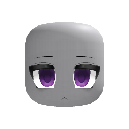 Purple Cute Doll Anime Eyes
