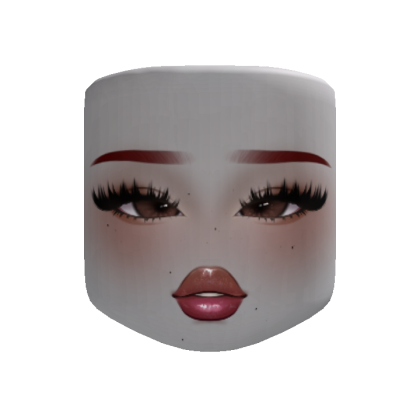 Toasty Warm Red Brows Baddie Makeup (Dark)