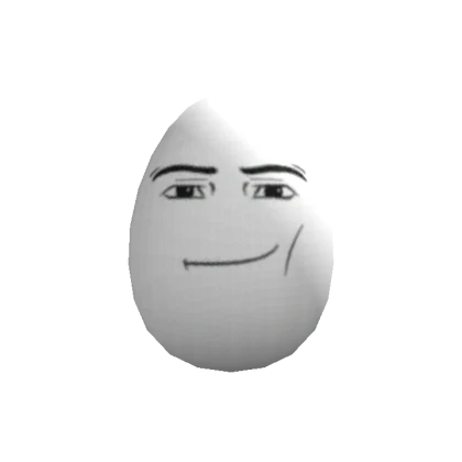 Man Face Egg Head - Roblox