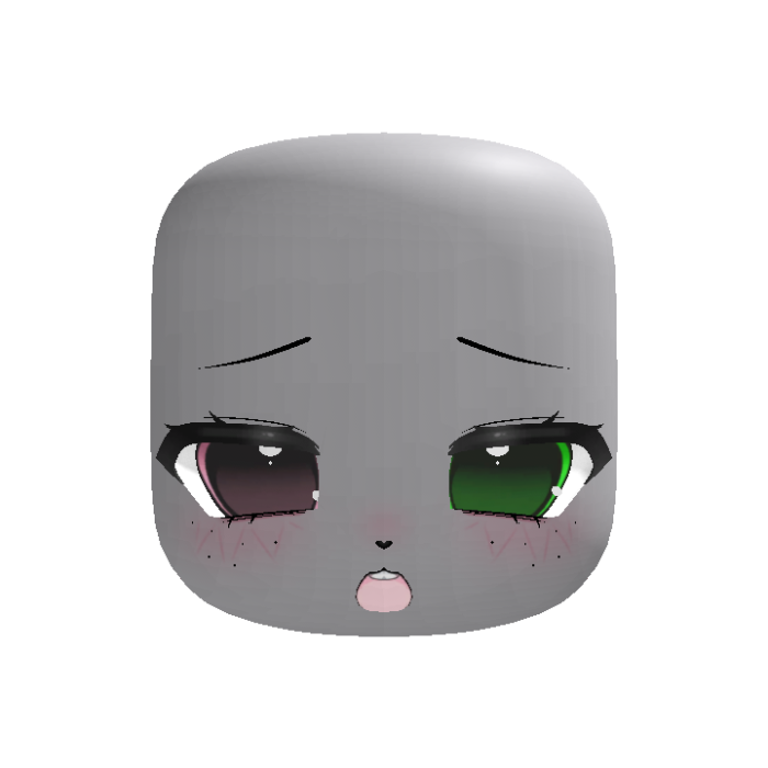 🐹 nervous hamster face in pink green