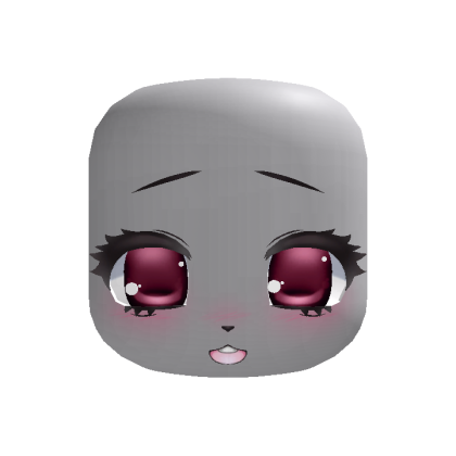 shy cute kigurumi girl puppy eyes (pink)