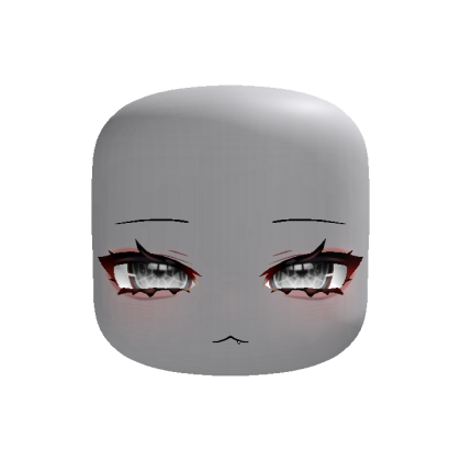 Halloween spiderweb cute chibi face