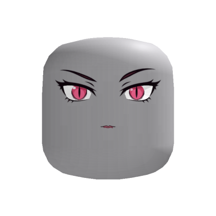 [Animated] Pink Demon Eyes Anime Face
