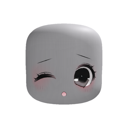 adorb winking suprised anime eyes black thumbnail