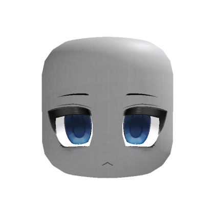 Blue Cute Doll Anime Eyes