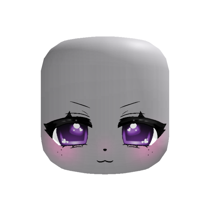🐱 kawaii smug kitty face 🐾 purple 🦄