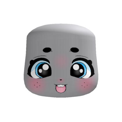 🐹 : Kawaii Tweencore Moe Hamster Face (Blue)