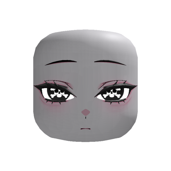 [Halloween] Cute Skull Eyes Face