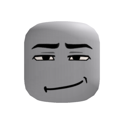 Relaxed Grin Man Face