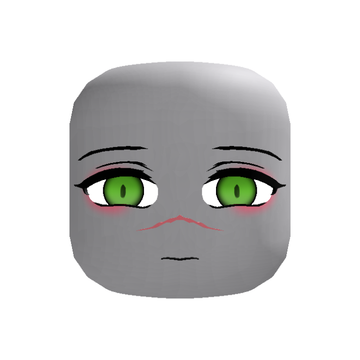 [ANIMATED] Green Scar Calm Face