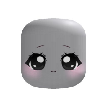 Kawaii Shy Chibi w/ Black Eyes thumbnail