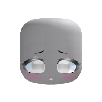 cute nervous/shocked kawaii face 🍰