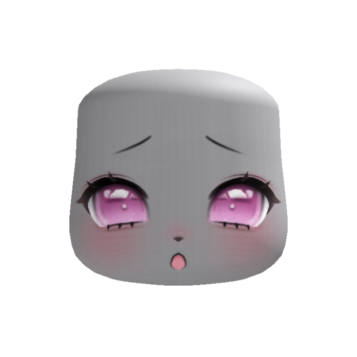 ♡ pink sparkly jelly eyes puppy pout