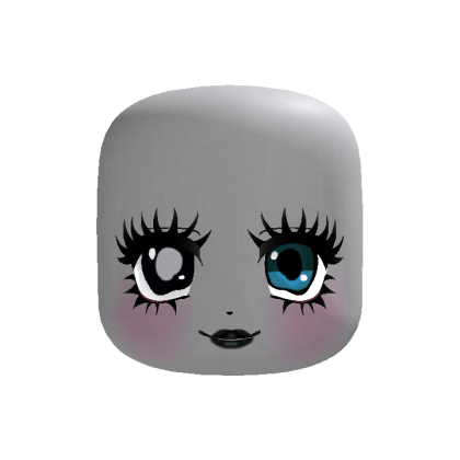 ୨✿୧ (animated) gothic moe cartoon dark doll blue