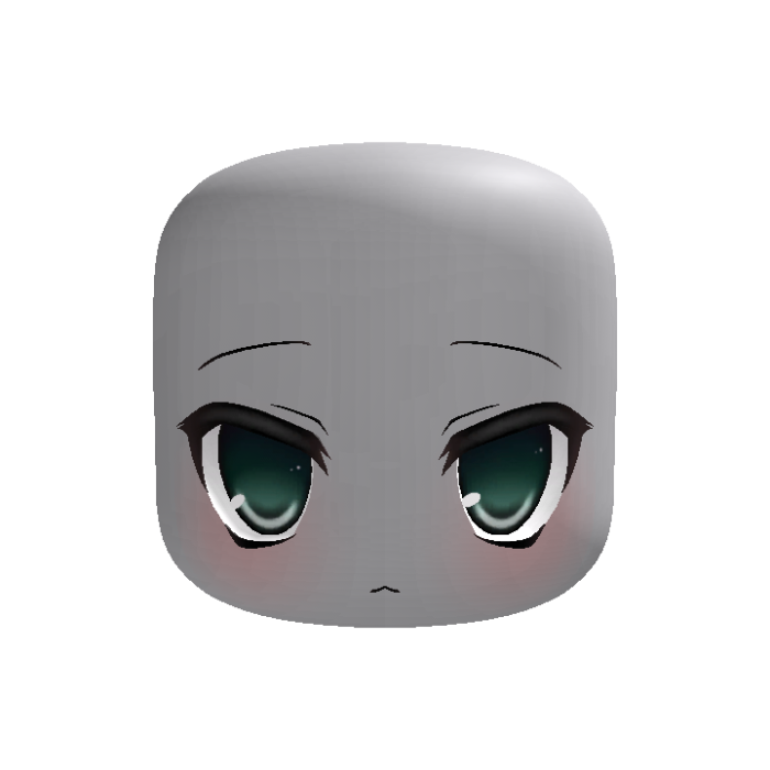 ♡ ꒰ animated dark green surprised moe face ꒱ ♡