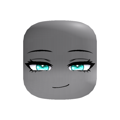 [ANIMATED] Smug Anime Girl Blue Eyes Shadowed