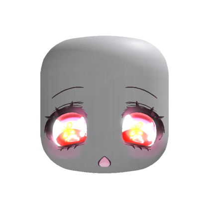♡ cute emissive animated clover red dynamic head