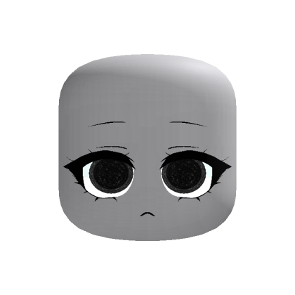 kawaii big eye doll cute moe face