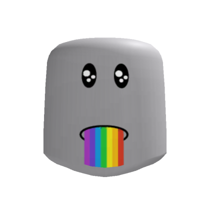 Rainbow Barf Face