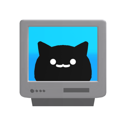 Animite Cat TV {Black}