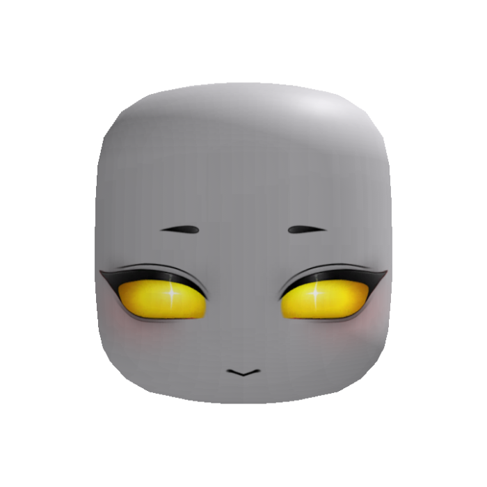 Moe Anime Emo Scary Halloween Yellow Eyes