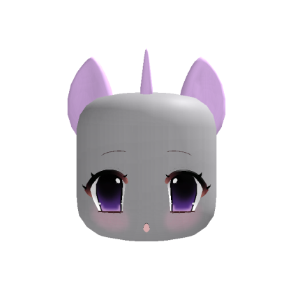 ꒰♡꒱ cute twilight unicorn pony moe face