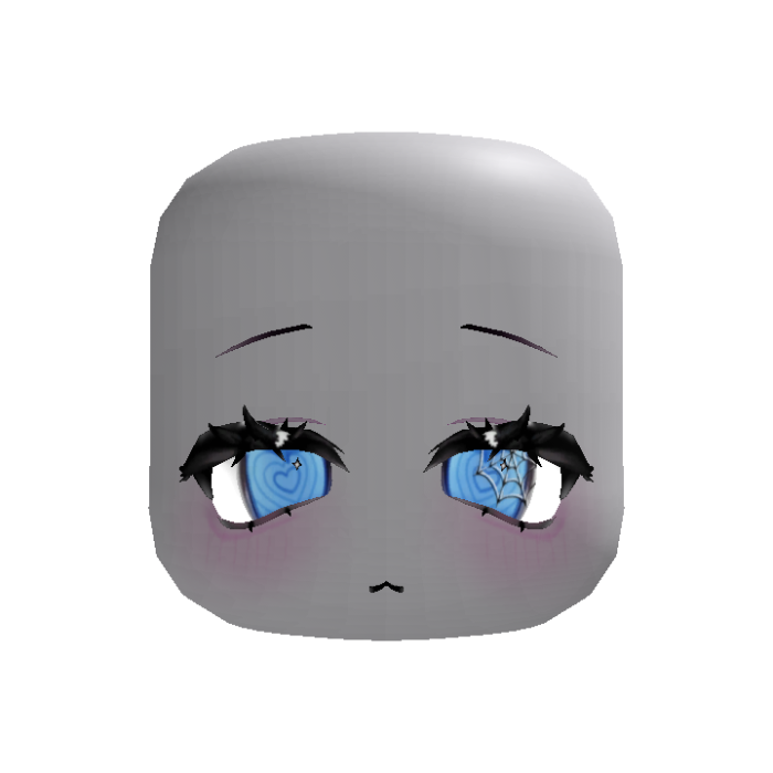 (animated) cute halloween spooky moe eyes blue