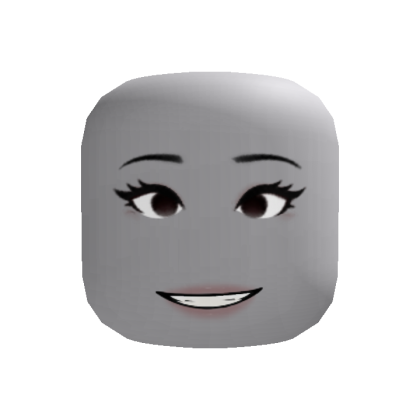 Cheerful Grin Girl Face