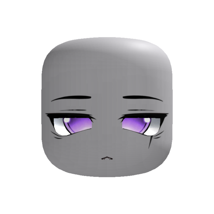 [Animated] Cute Warrior Vampire Purple eyes