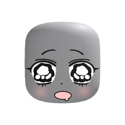 [Animated] Hungry Chibi Blush Doll Face