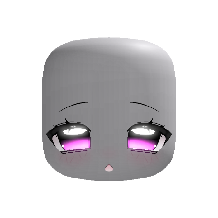 [ EMISSIVO ] [ ANIMADO ] Pink Chibi Kawaii Moe Eye