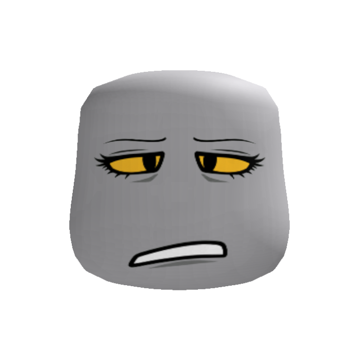 Concerned Lady Zombie Face (Cheeks)