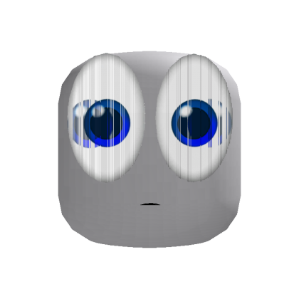 [ANIMATED] Big Noticing Eyes Emoji Face Blue thumbnail
