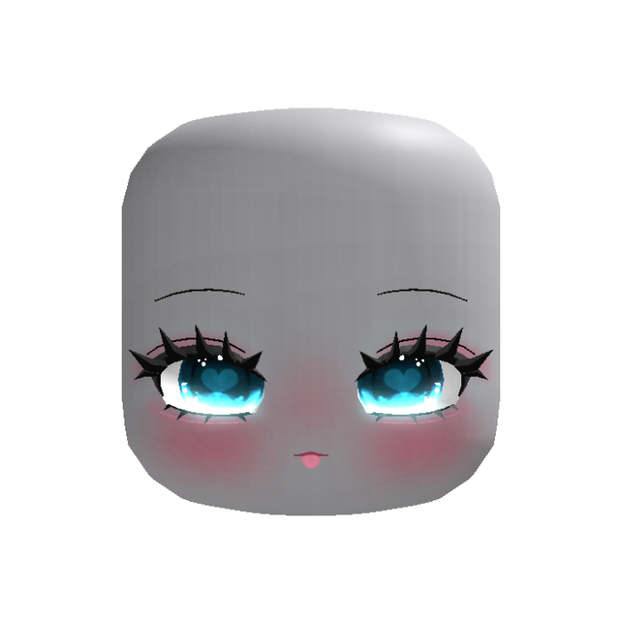 (GLOWING✨) Cute Blue Emissive Dolly Eyes ୨ৎ °.