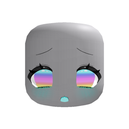 (animated) adorable angelic shy eyes in rainbow thumbnail