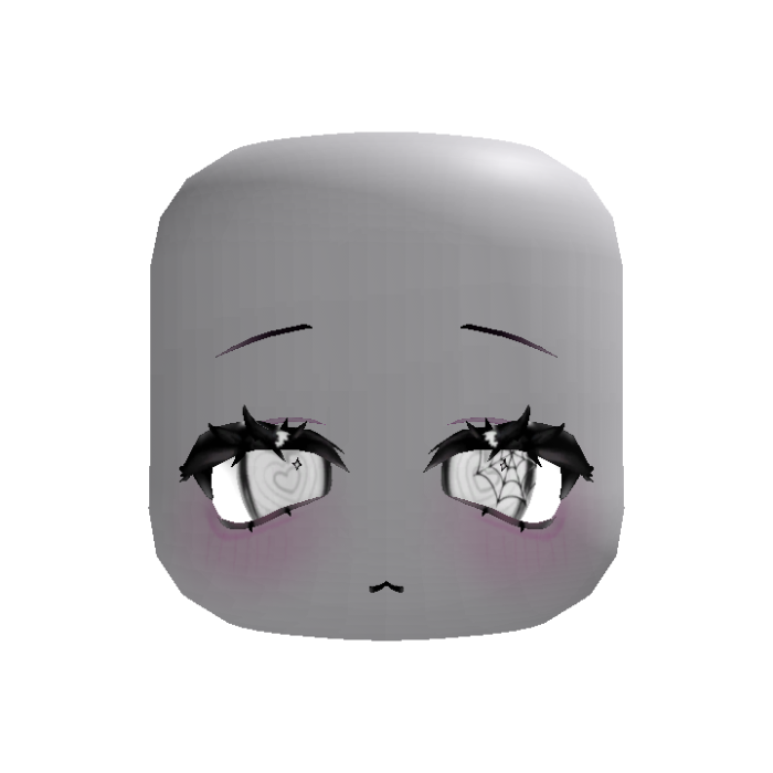 (animated) cute halloween spooky moe eyes white