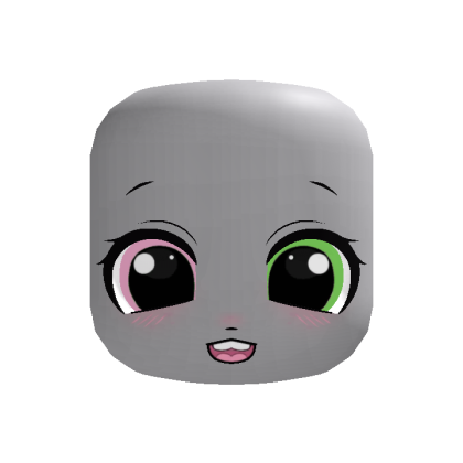 ♡ cute kawaii silly nerd face 🤓pink green🍀 thumbnail