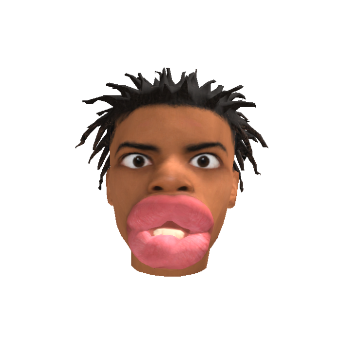 IShowSpeed Big Lips Head