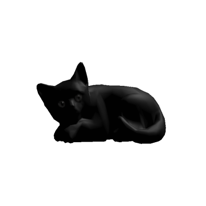 Black Cat W/ Dark Eyes