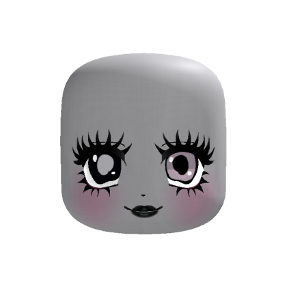 ୨✿୧ (animated) gothic moe cartoon dark doll gray