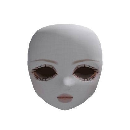 Gothic Doll Head (empty eyes)