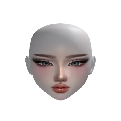 ABG baddie korean Latina makeup Blue eyes Light thumbnail