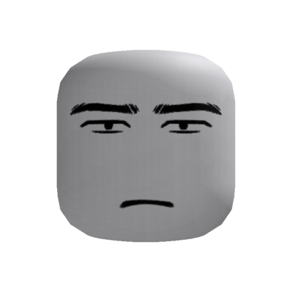Stern Frown Face