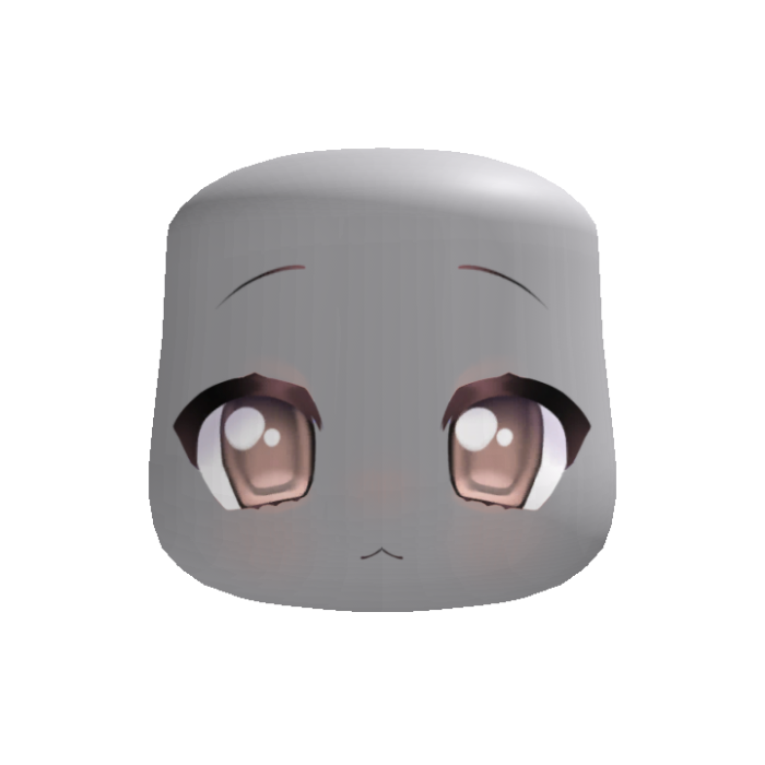 🐾 cute puppy eyes kawaii face moe brown