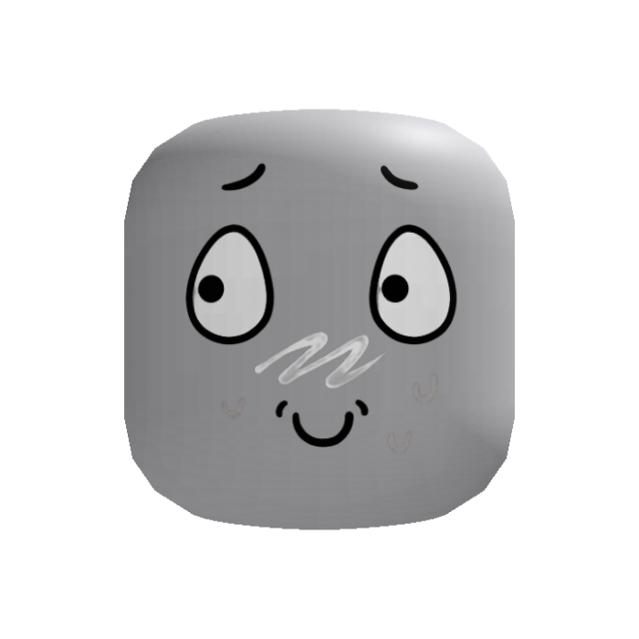 Funny surprised face