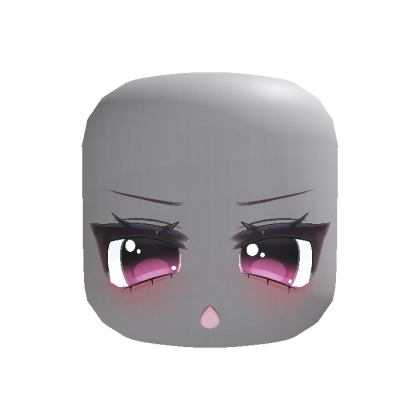 Pink Sleepy Cute Anime Eyes